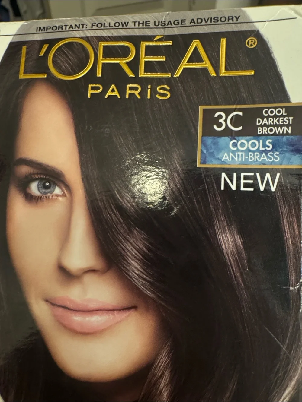 L'Oreal Paris Excellence Creme Hair Color - 3C Cool Darkest Brown